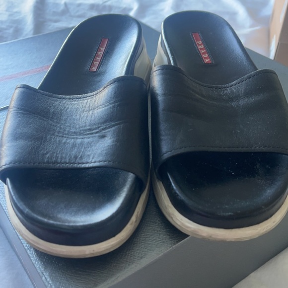 100% authentic prada platform sandals - Picture 2 of 9